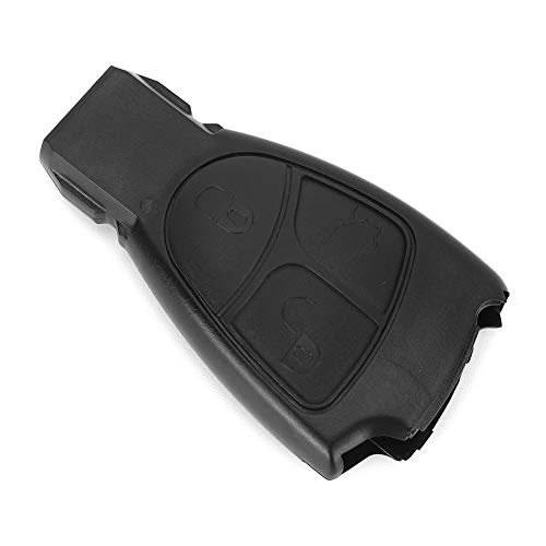 【Cadeau d'Avril】Carcasa para llave de coche, llavero de coche, funda para llave de coche, carcasa negra, carcasa de repuesto para llave de coche, para llave de coche Mercedes-Benz C E ML S CLK CL par