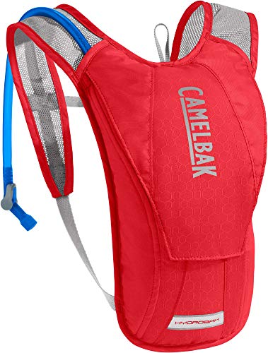 CAMELBAK 1122601900 Mochila de hidratación, Unisex Adulto, Rojo y Gris, No aplicable