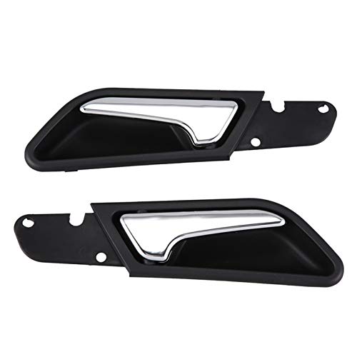 CCHAO Puerta Interior Izquierda y Derecha Ajuste para Mercedes-Benz A160 A180 2011-2012, B200 2008-2011 A1697600961 A1697601061 (Color : Black)