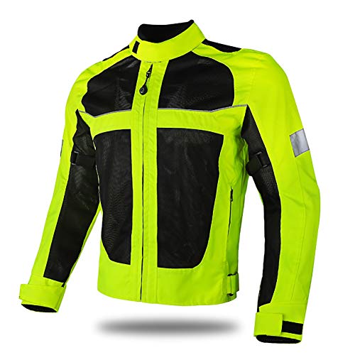 Chaqueta Moto Hombre con Armadura Motocicleta Cordura CertificacióN CE Chaqueta Reflectante Chaqueta Reflectante Traje de Moto para Hombre B,XXXXL