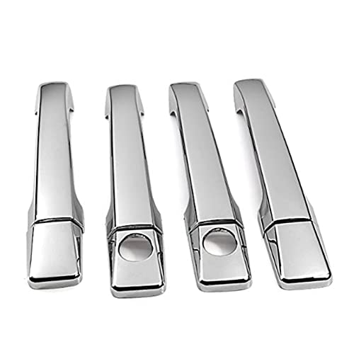 CHENTAO YAN Firm Cubiertas de manija de Puerta Lateral Chrome Ajuste para Mercedes-Benz 85-95 W124 E-Clase 83-93 W201 C Class E420 260E 190E 190D