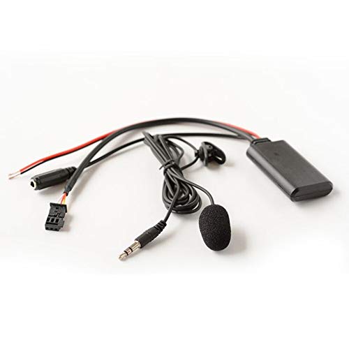 Coche Fascia Cable AUX Bluetooth de coche con micrófono FIT para MERCEDES BENZ E/CLS/SLK 2004-2008 JERUI-BT 5908 Bluetooth auxiliar auxiliar