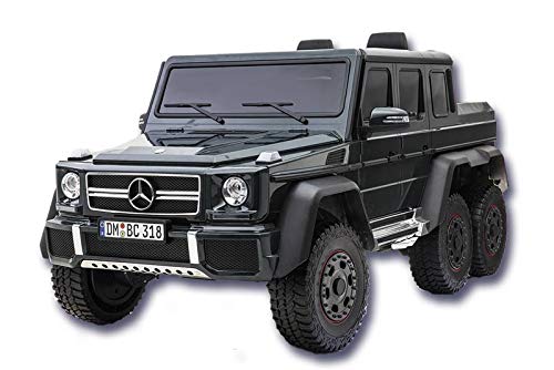 Coche Mercedes G63 Negro BATERÍA 12V para NIÑOS