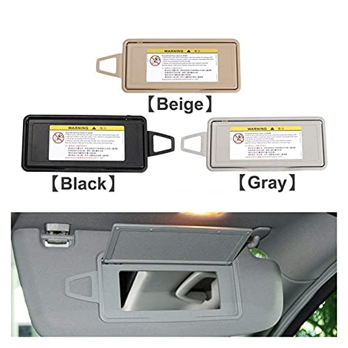 Cubierta de espejo cosmético para Mercedes Benz Clase S W220 W221 S350 S400 S500 Auto Accesorios (W220 Right Beige)