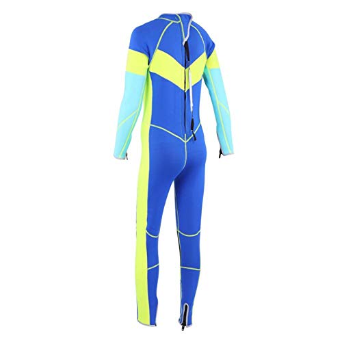 DAUERHAFT Mono de Buceo Ropa de natación Resistente al desgarro Traje de Neopreno térmico de Buceo, para Nadar, bucear, Surfear(S)