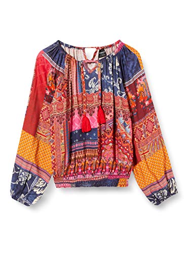 Desigual Blusa_Minime, Rojo (Granate Medio 3068), 12 años para Niñas