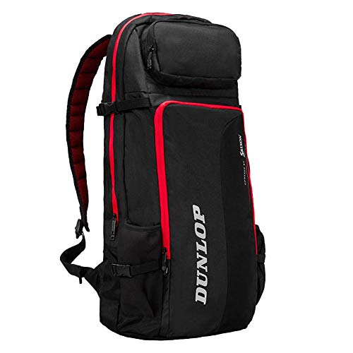 Dunlop Performance 10282322 - Mochila Larga de montaña, Negro/ Rojo