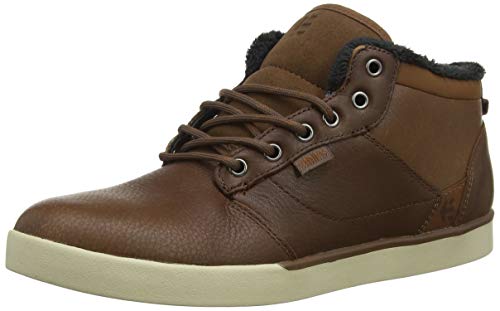 Etnies Jefferson Mid Zapatillas de Skateboard Hombre, Marrón (Brown/Tan 213), 42 EU