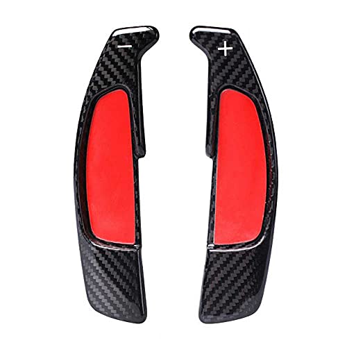 FLJKCT Paleta de Cambio de Volante de Fibra de Carbono, Apta para Mercedes Benz AMG CLA CLS GLA SLS SL Clase ACEMGS