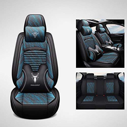 Funda De Lino De Lino para Asiento De Coche para Todos Los Modelos SsangYong Rexton Korando Rodius Actyon Kyron, Accesorios para El Estilo del Coche