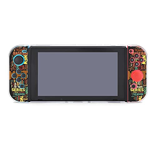 Funda para Nintendo Switch Mets Béisbol Juego de 5 piezas Funda protectora compatible con Nintendo Switch Game Console