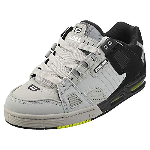 GLOBE Sabre, Zapatillas de Skateboard Hombre, Multicolor (Grey/Black Split 14316), 40 EU