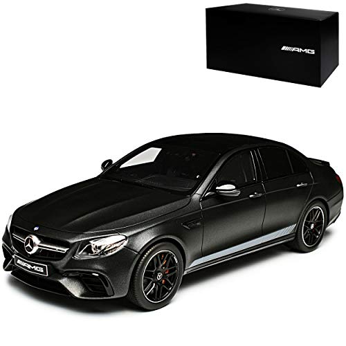 GT Spirit Mercedes-Benz Clase E W213 AMG E63 S Edition One Sedan Night Negro a partir de 2016 1/18 Modelo Coche