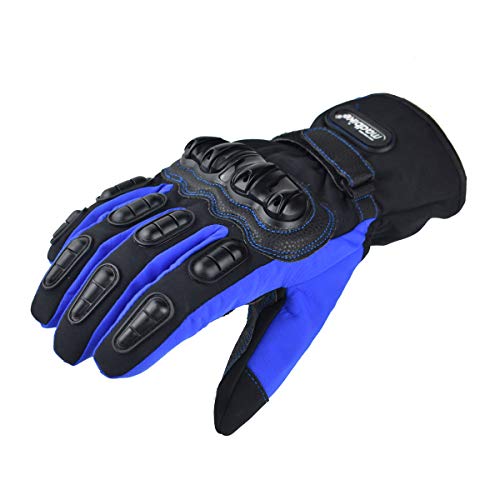 Guantes para motociclismo Madbike resistentes al agua, para el invierno