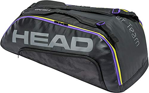 Head Tour Team 9r Supercombi Bolsa de Tenis, Unisex, BKMX, Talla única