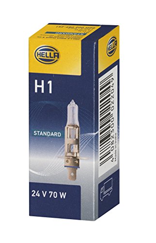 HELLA 8GH 002 089,251 Lámpara , H1 , Heavy Duty , 24V , 70W , Tipo de portalámpara: P 14,5 s , caja , Cant.: 1