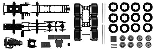 Herpa 084345-Chasis Mercedes-Benz Actros SLT Tractor de 4 Ejes para Trabajo Pesado (084345)