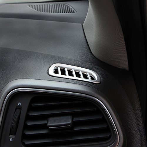 High Flying - para Kadjar 2015-2019 ABS Ventilación Molduras Interiores Mate 2 Piezas