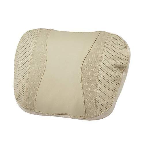 HJBH U-Shaped Pillow Almohada for el Cuello Cómodo Vuelo de Cuero Genuino Reposacabezas del Coche Almohada for el Cuello Almohada de Soporte for el Cuello for Mercedes Benz Mayboch