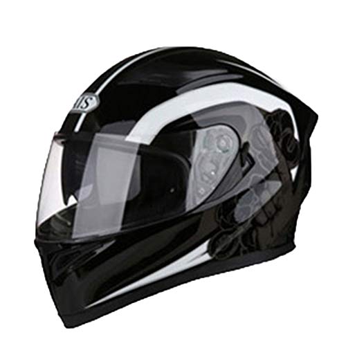 Hombres Profesional de Cara Completa Cascos de Motocross Doble Lente Anti Niebla montaña Carretera Casco Temporadas Universal Modular Racing Casco tamaño M L XL XXL