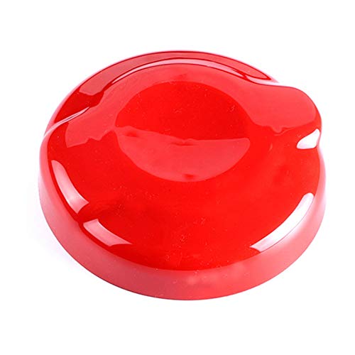 HYCQ Cubierta Tapa Tanque Combustible Coche Pegatina Carcasa para M-ini para C-ooper para O-ne S para J-CW F55 F56 F57 Hatchback para C-abrio Accesorios decoración Cubierta Decor (Color : Rojo)