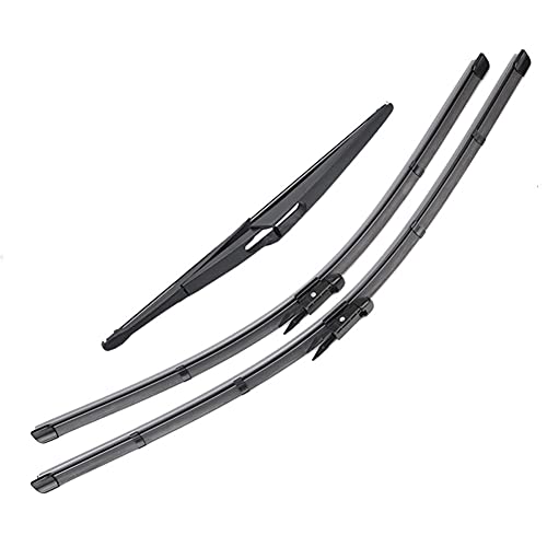 JHSOP Limpiaparabrisas Delanteros Traseros, para Mercedes Benz R GL M ML Clase W251 W164 X164 28 '' 21 '' 12 '' 2011 2010 2009 2008 2007 2006