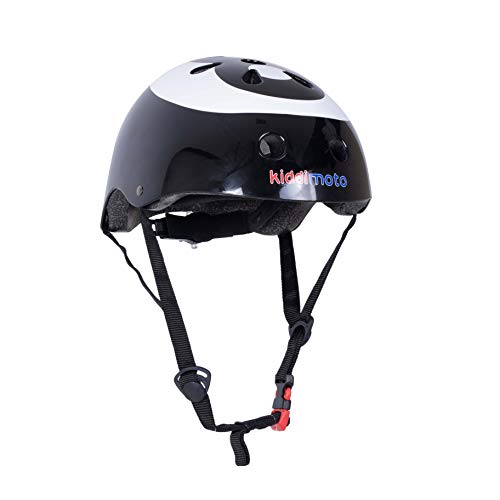 KIDDIMOTO Casco Bicicleta Completamente Ajustabl - Bici Casco para Infantil y Niños para Patinete, Ciclismo, Scooter, Bicicleta de Equilibrio y Monopatin - 8 Bolas - M (53-58cm)