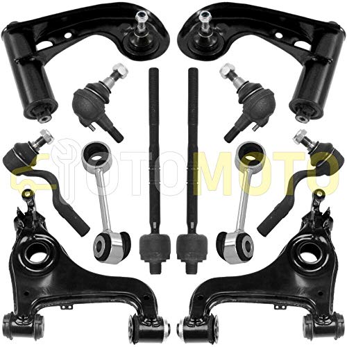 Kit brazo de suspensión delante compatible con MERCEDES CLASSE-E W210 S210 compuesto por 12 autopartes