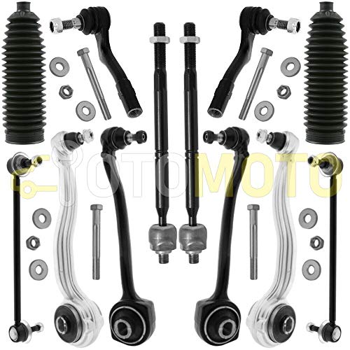 Kit brazo de suspensión delante compatible con MERCEDES CLK W209 A209 C209 compuesto por 13 autopartes