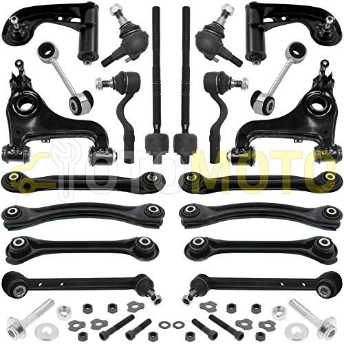 Kit brazo de suspensión delante posteriore compatible con MERCEDES CLASSE E W210 S210 compuesto por 13 autopartes