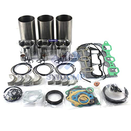 Kit de reconstrucción del motor S3Q2 S3Q2T - Piezas de excavadora SINOCMP para motor Mitsubishi 303.5C/303CCR, garantía de 3 meses