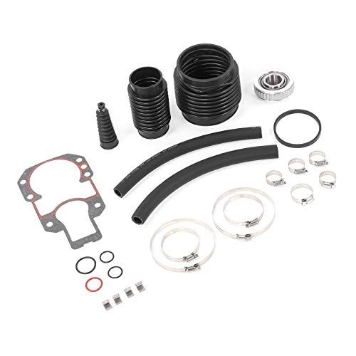 Kit de reparación de fuelle de popa de popa para fueraborda 30-803097T1 Kit de fuelle de popa para popa, accesorio marino de repuesto para Mercruiser Alpha One Gen 1 1977-1990