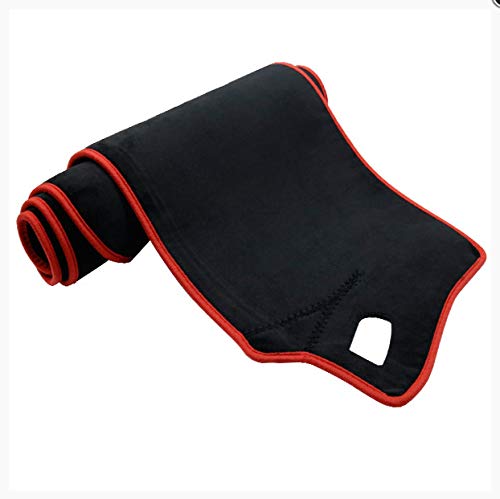 linfei Para Mercedes Benz Clase S W221 2006~2013 S300 S320 S400 S500 S600 Cubierta del Tablero De Instrumentos Almohadilla Protectora Alfombra Franela Mat RHD Rojo