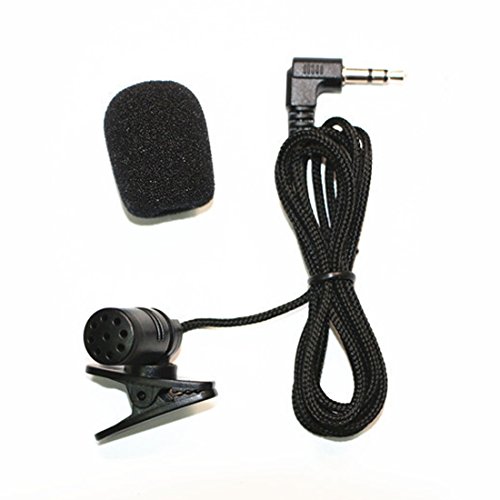 Luwu-Store Micrófono de audio de radio de 3,5 mm para PC, coche, DVD, reproductor GPS