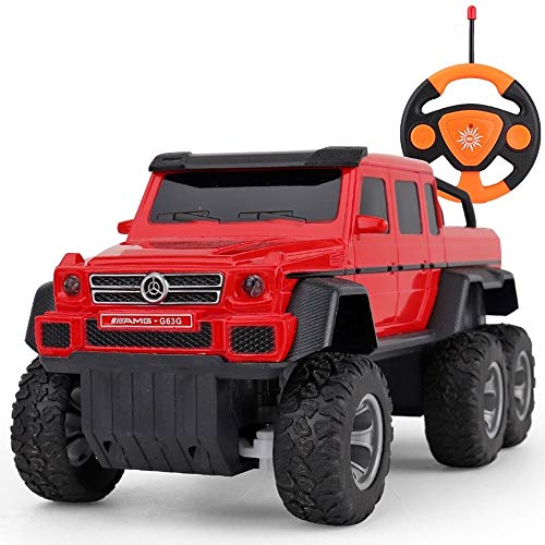 Markc Vehículos grandes todoterreno control remoto Control de radio de coche RC coche de seis canales deformación dumper niño de juguete de los niños extraño tirón truco coche grande de trepar con err