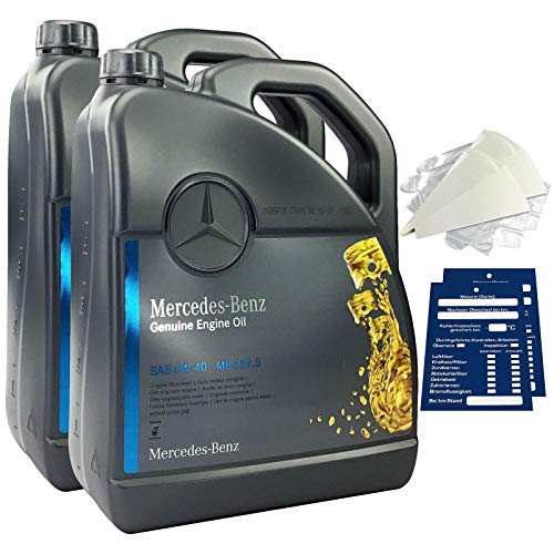 Mercedes-Benz - Aceite de motor original 5W-40 MB 229.5, 10 litros