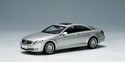Mercedes Benz CL Coupe 2006 - Silver in 1:43 Scale [Toy] (japan import)