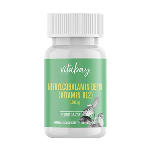 Metilcobalamina Depot - 1000 mcg - Pastillas de vitamina B12 - Veganas (60 pastillas veganas)