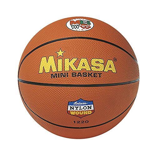 MIKASA Balón Baloncesto Goma Naranja-5