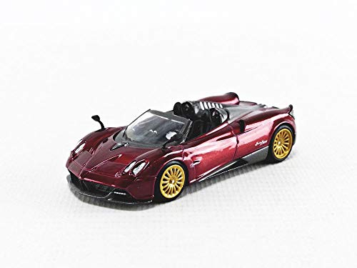 MINI GT MGT00050-L 1/64 Pagani Huayra Roadster Rosso Monza - Manejo Izquierdo