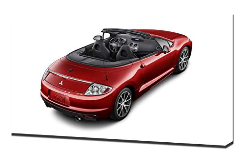 Mitsubishi Eclipse-GT-Spyder-V3-1080 - Lienzo impreso artístico para pared, diseño de Mitsubishi Eclipse-GT-Spyder-V3-1080