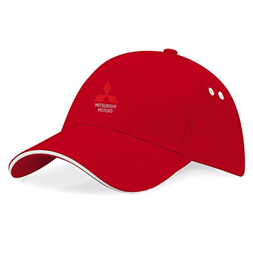 Mitsubishi Motors Gorras de béisbol Bordado súper una Primera Calidad - k 095 - Rot