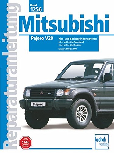 Mitsubishi Pajero V20 ab Baujahre 1990 bis 1999: Vier- und Sechszylindermotoren. 2.5- und 2.8-Liter-Turbodiesel, 3.0- und 3.5-Liter-Benziner.