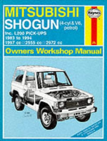 Mitsubishi Shogun and L200 Owner's Workshop Manual (Haynes Owners Workshop Manuals)