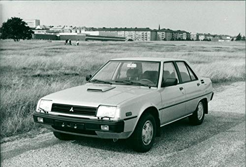 Mitsubishi Tredia Trbo - Vintage Press Photo