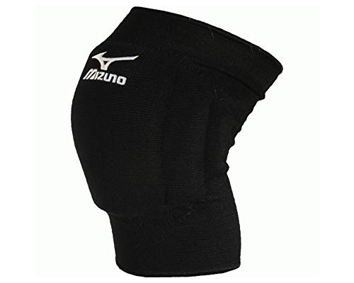 Mizuno Team Rodillera, Unisex Adulto, Negro, M