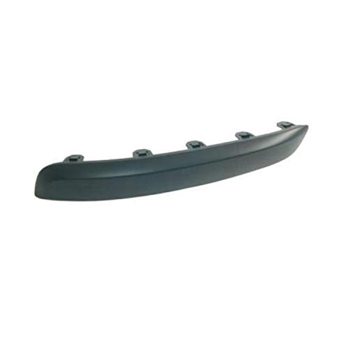 Moldura izquierda cromada delantera, Peugeot 407 del 01/2004 al 12/2007.