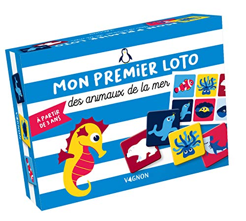 Mon premier loto des animaux de la mer (JEUNESSE)