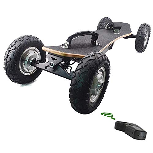 Monopatín Eléctrico, Todo Terreno Off-Road Junta De Neumáticos, Junta De Los Cubos De Tracción Doble, Longboard Profesional, 11000Mah, 30 Km, 40 Km/H - 200 Kg - Doble Motor De 800 W * 2-