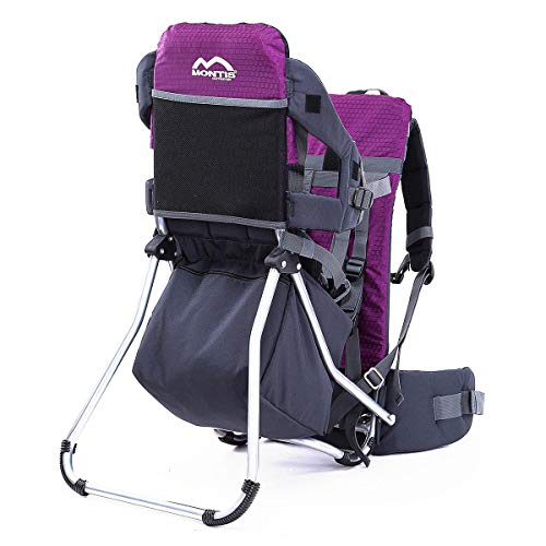 MONTIS Runner One - Mochila portabebés - hasta 25 kg (Violeta)